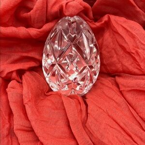 Waterford Crystal Annual Decorative Egg - Signed
